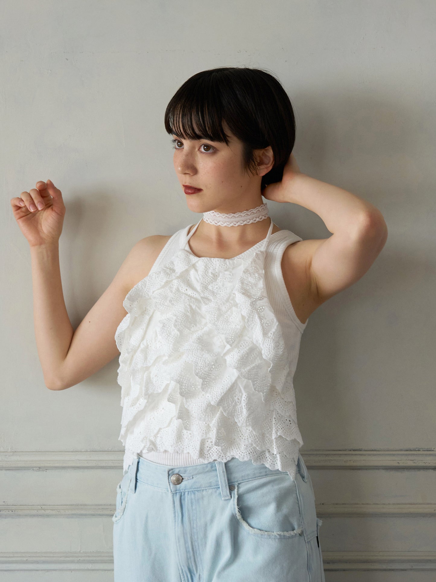 Lush Lace Tank Set