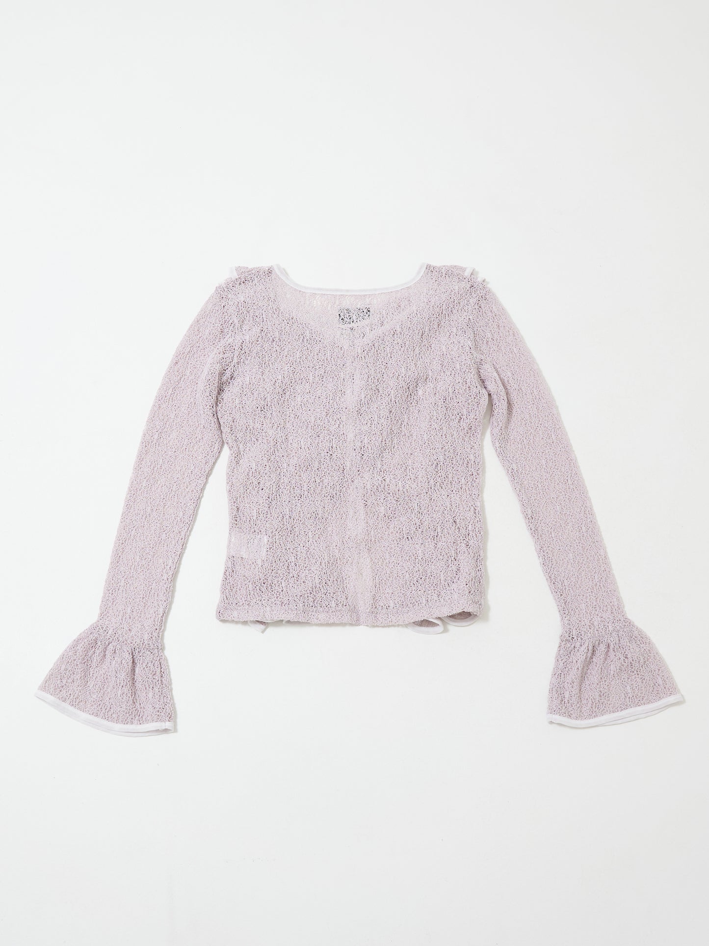 Volume Frill Cardigan