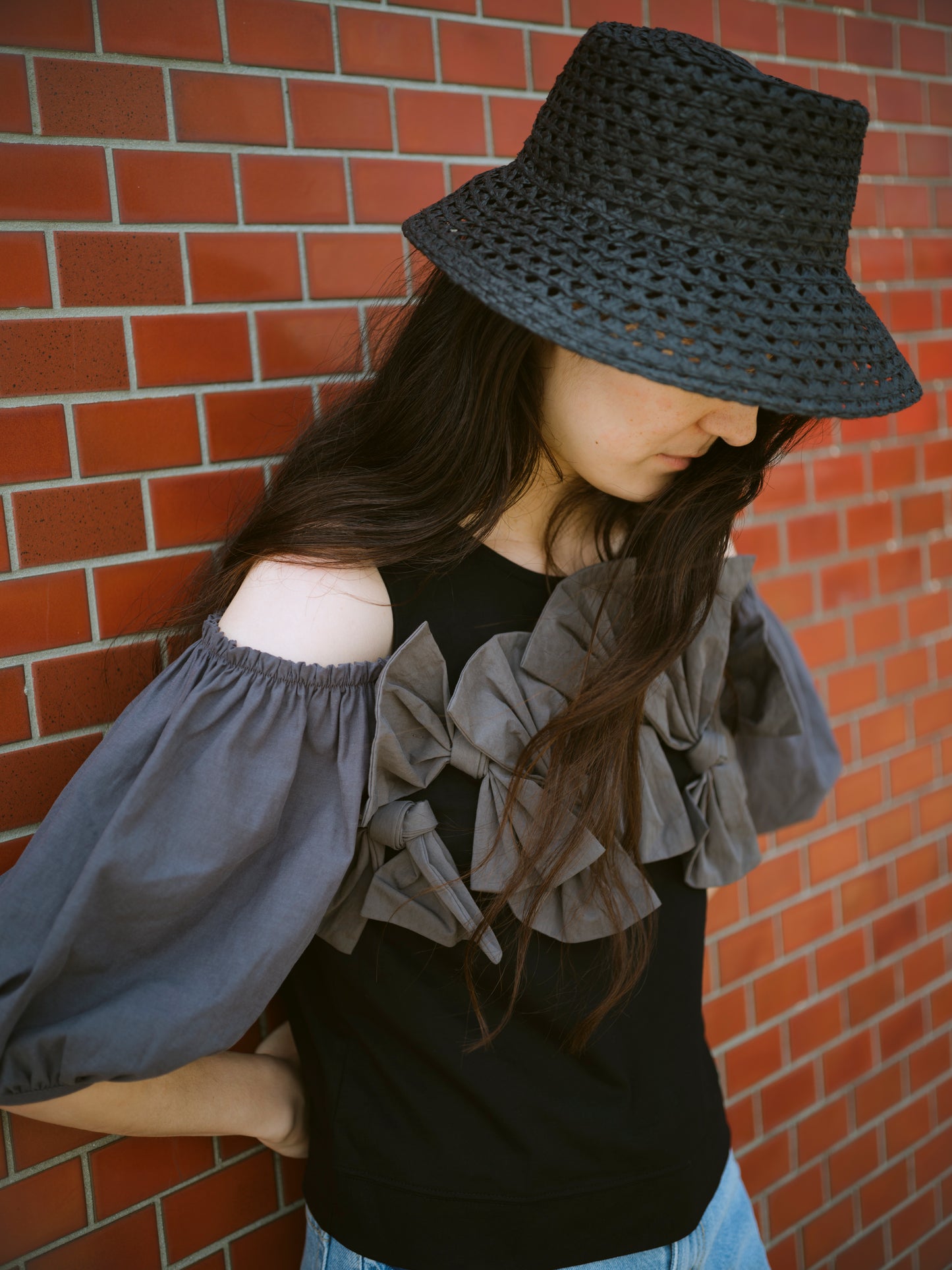 【SALE】Dramatic Ribbon Pullover