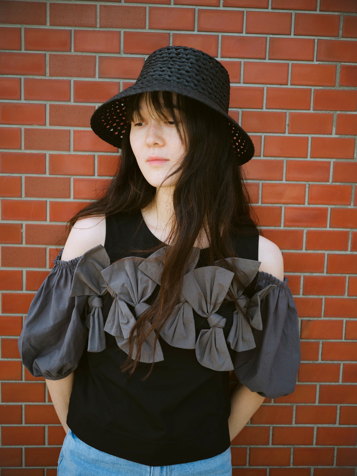 【SALE】Dramatic Ribbon Pullover