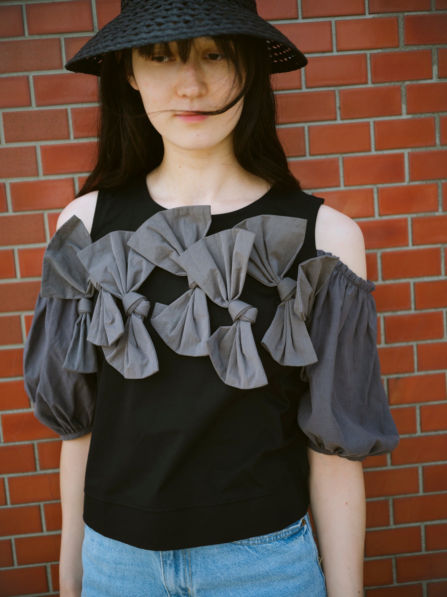【SALE】Dramatic Ribbon Pullover