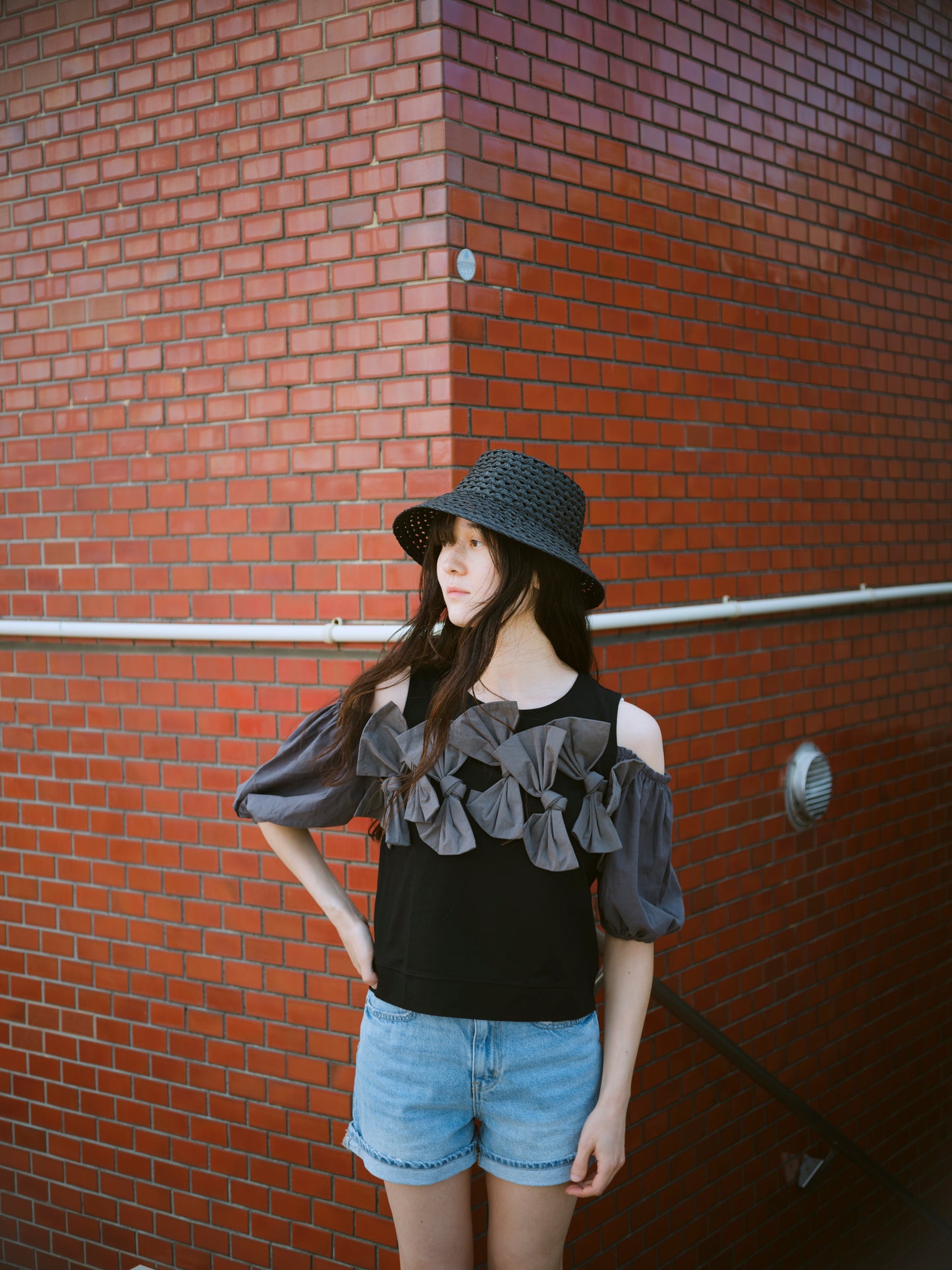 【SALE】Dramatic Ribbon Pullover