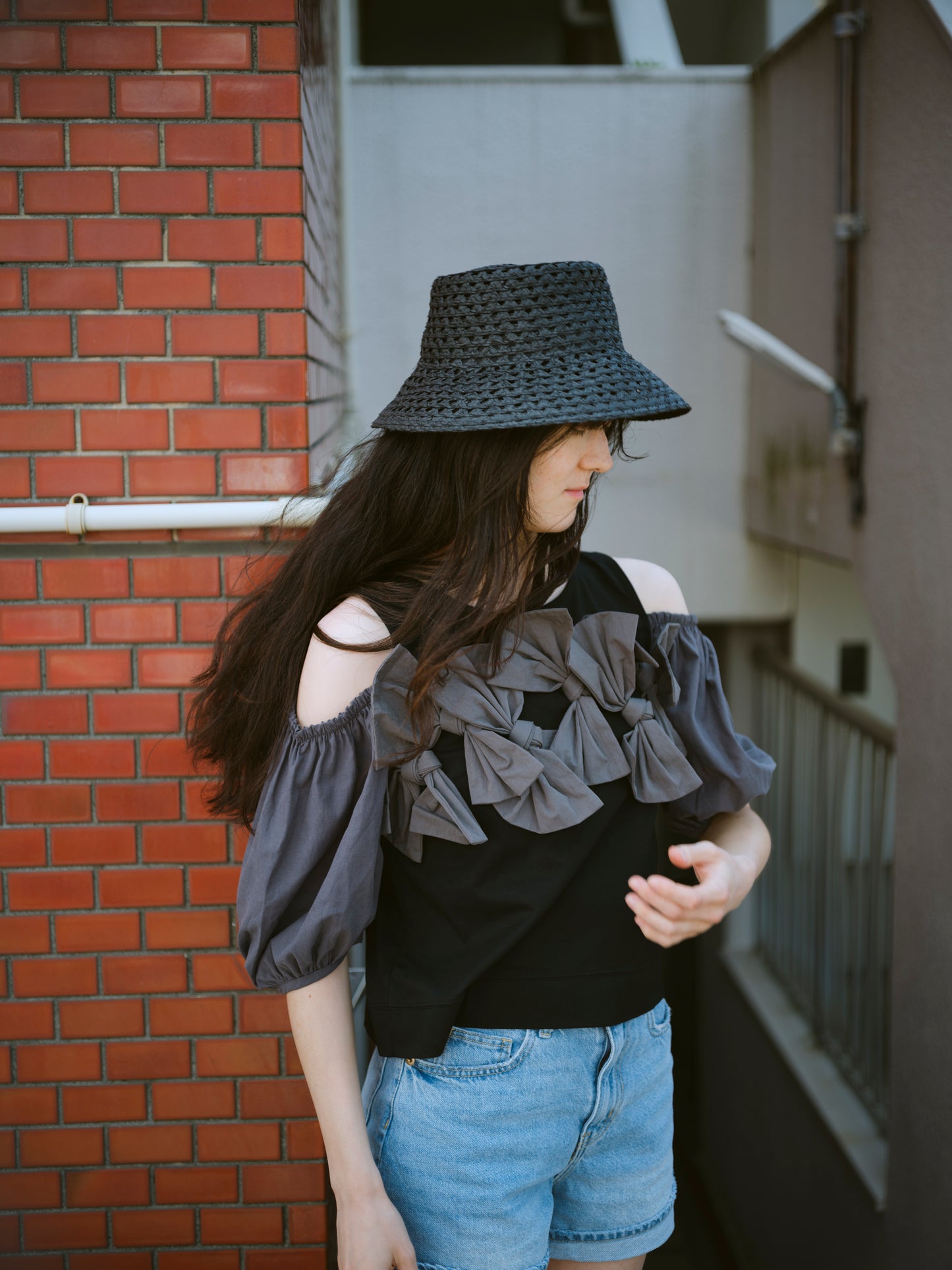 【SALE】Dramatic Ribbon Pullover