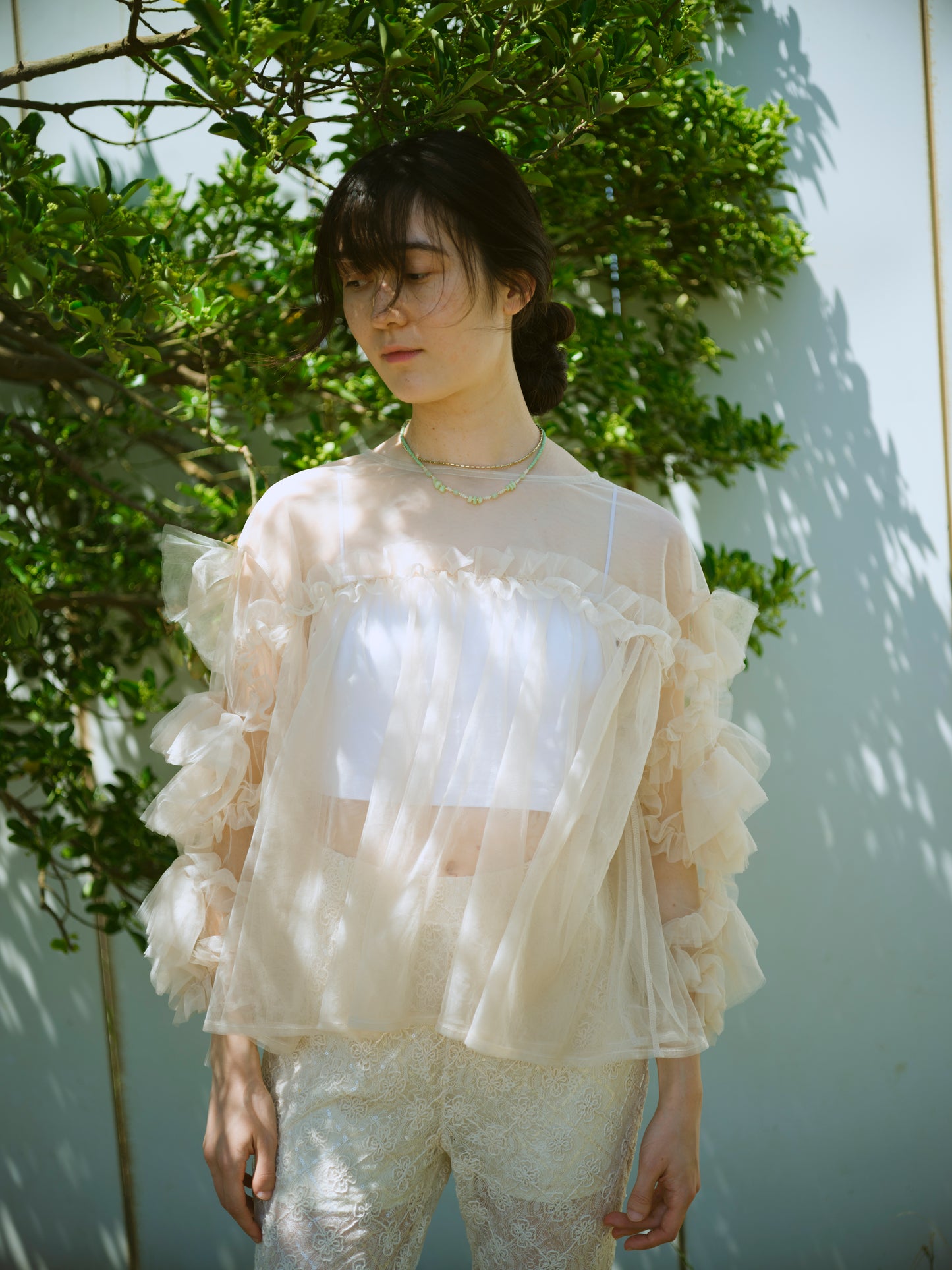 Morning Glow Tulle Tops