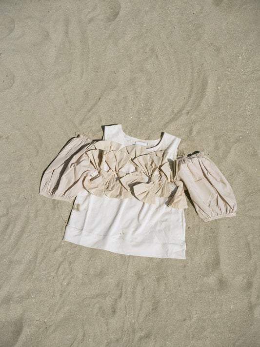 Dramatic Ribbon Pullover