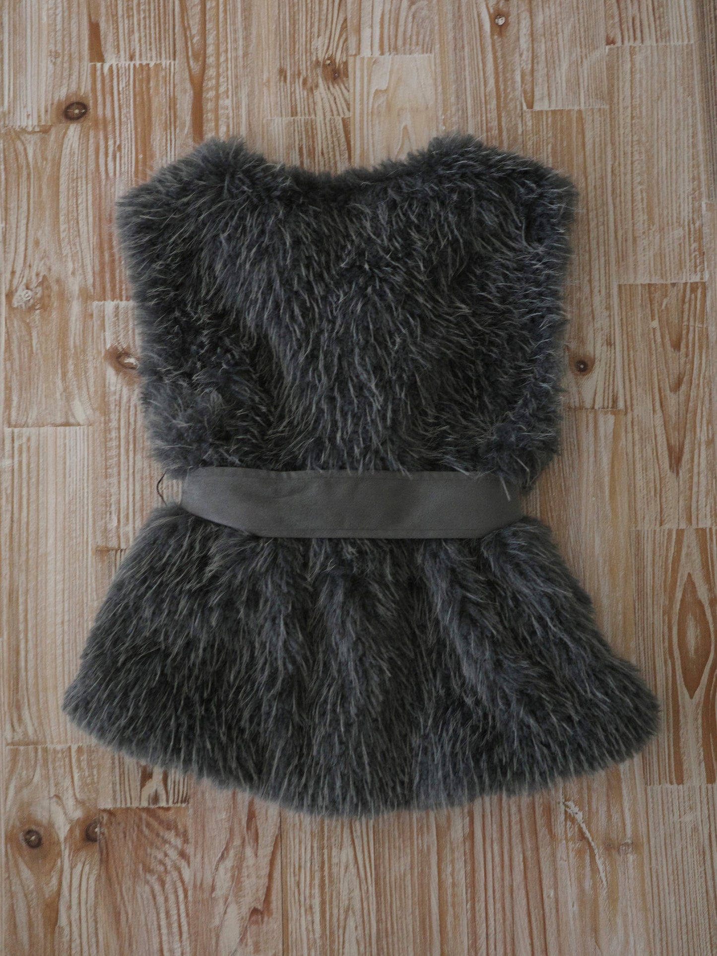 【SALE 20%OFF】Belted Fur Vest